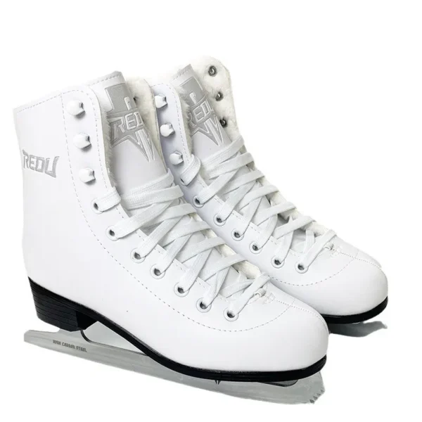 New Children Women's Warm Real Ice Flower Knife Fancy Skating Shoes