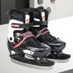 Winter Ice Hockey Balde Shoes Hard Shell Speed Skating Shoes Adjustable Waterproof Warm Thicken Skating Sneakers with Blade - Image 3