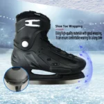 Thicken Ice Skates Hockey Shoes Strengthening Bracket Independent Velvet Inner Unisex Ice Blade Skate Shoes for Adult Beginner - Image 3